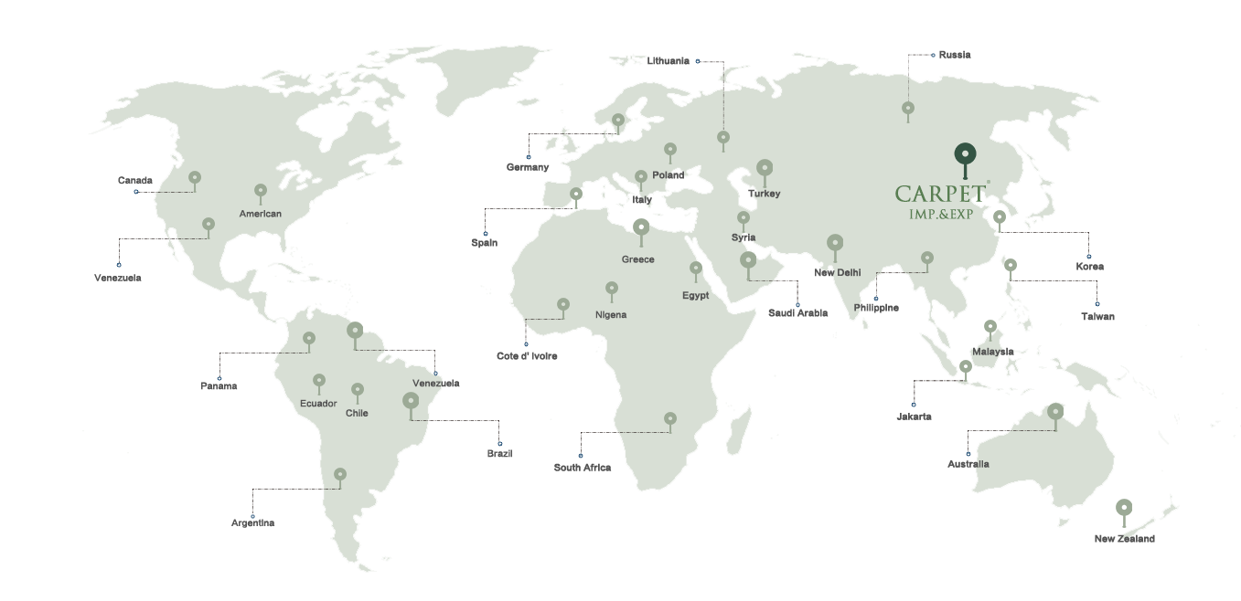 World-Class Carpets, Global Presence