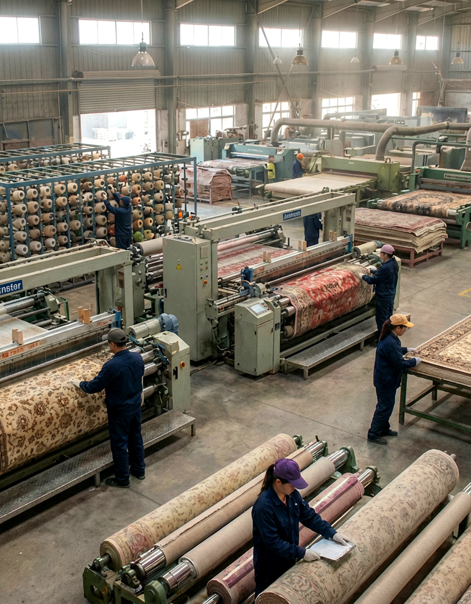 Expert Carpet Manufacturing &amp; Export ISO &amp; OEKO-TEX&reg;