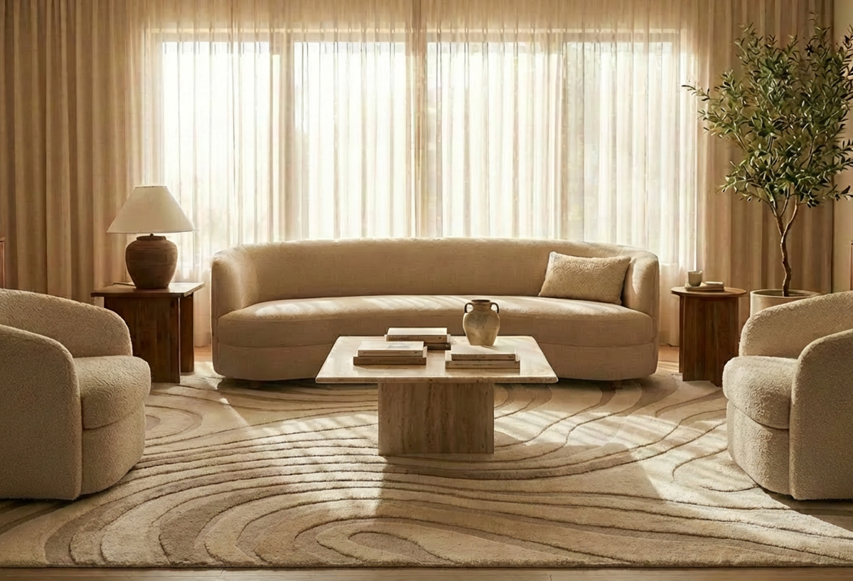 Elegant Jacquard Carpets - Woven Luxury for Discerning Spaces